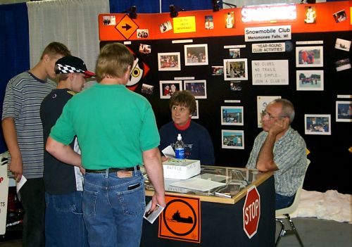 Snow Show booth